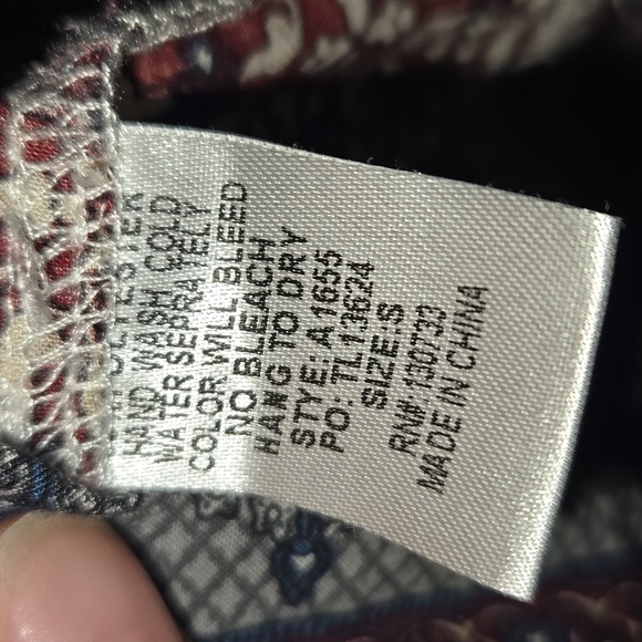 Umgee Multicolor Patterned Tunic Top - Picture 6 of 7